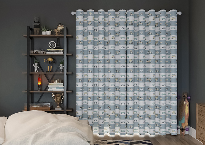 Brum Brum, Highway - Made to Measure Curtains - Image 7